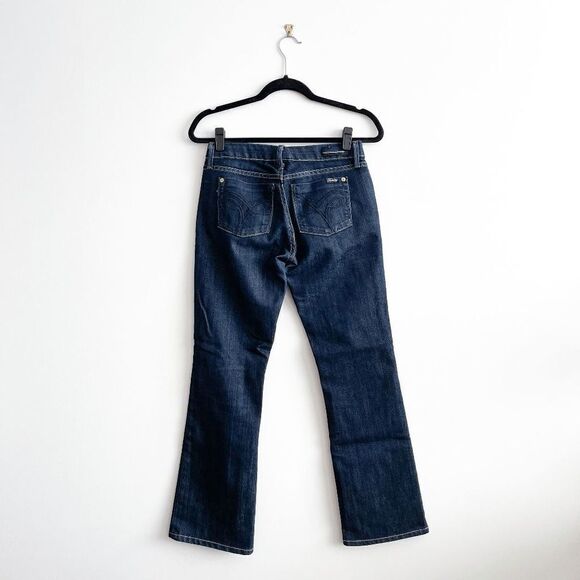 Fidelity Denim Womens Japan Rose Viper Rinse Bootcut Denim Jeans Blue Size 28 - Picture 3 of 11